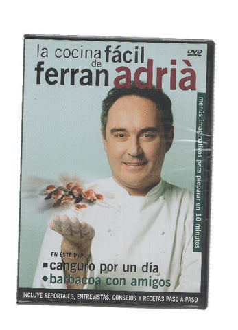 DVD: LA COCINA FACIL DE FERRAN ADRIA: Canguro por un dia - Barbacoa con amigos (El Periodico)