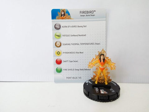 Heroclix: FIREBIRD - Bonita Juarez 11 (con tarjeta identificativa) 