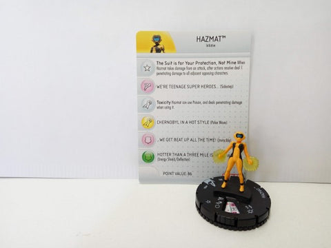 Heroclix: HAZMAT 06 (con tarjeta identificativa) 