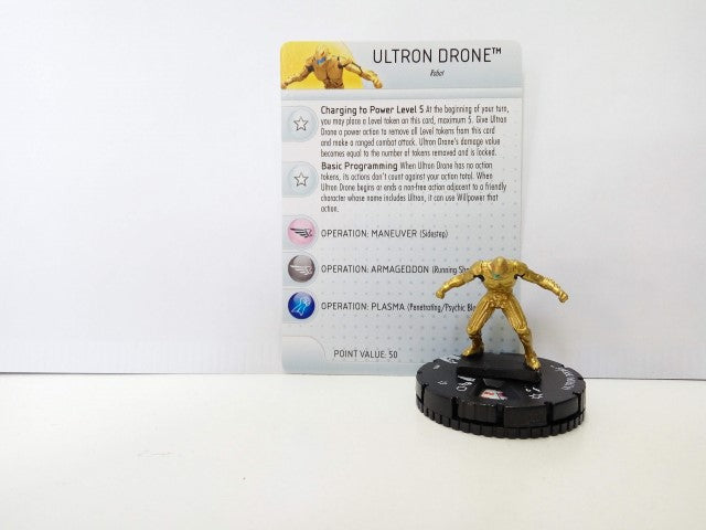 Heroclix: ULTRON DRONE 14 (con tarjeta identificativa) 