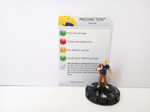 Heroclix: MACHINE TEEN - Adam 12 (con tarjeta identificativa) 