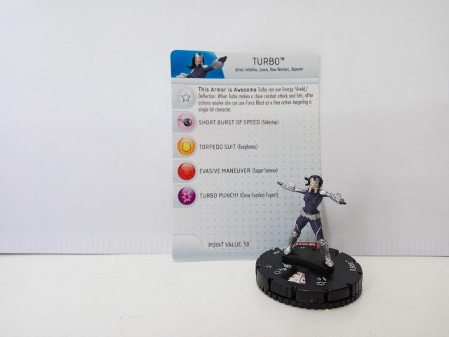 Heroclix: TURBO - Michiko Musahi 09 (con tarjeta identificativa) 