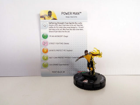 Heroclix: POWER MAN - Victor Alvarez 28 (con tarjeta identificativa) 