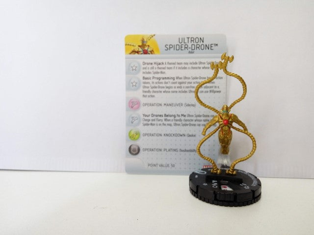 Heroclix: ULTRON SPIDER-DRONE - 16 (con tarjeta identificativa) 