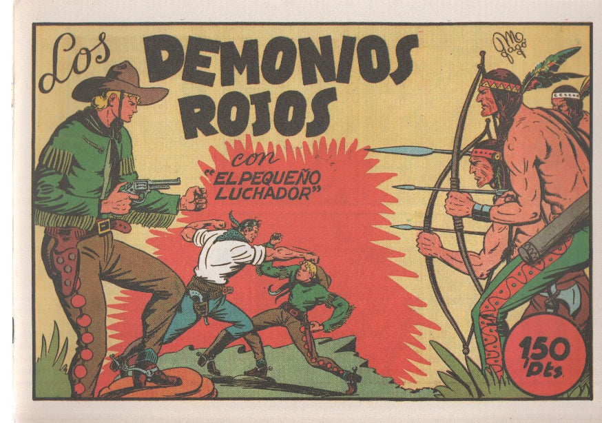 Facsimil: El Pequeño Luchador numero 004: Los demonios rojos