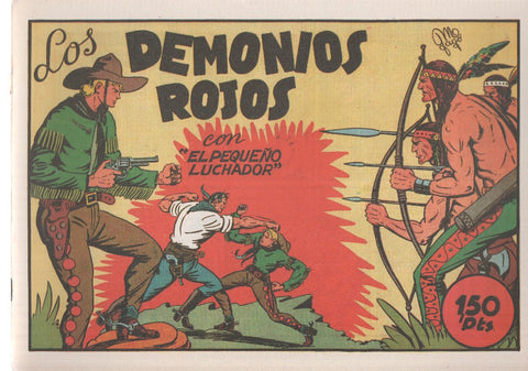 Facsimil: El Pequeño Luchador numero 004: Los demonios rojos