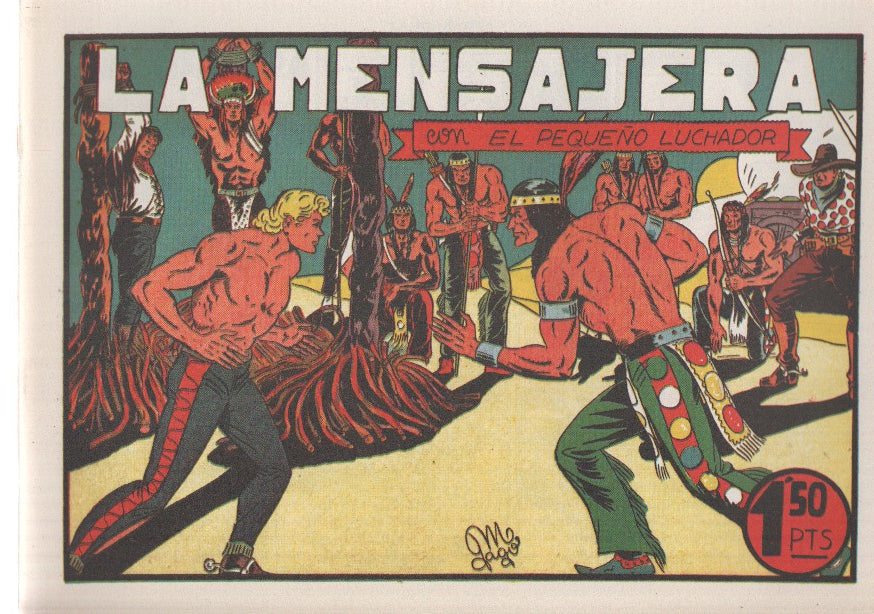 Facsimil: El Pequeño Luchador numero 016: La mensajera