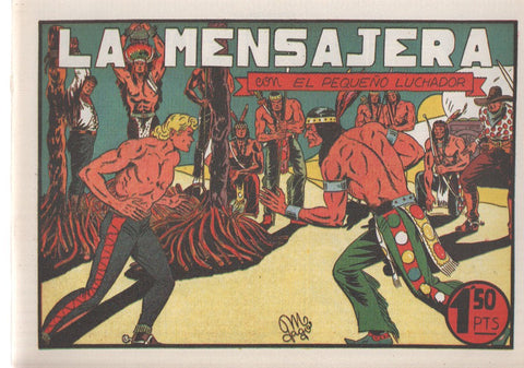 Facsimil: El Pequeño Luchador numero 016: La mensajera