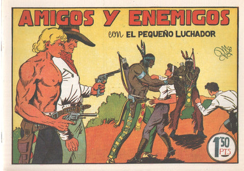Facsimil: El Pequeño Luchador numero 017: Amigos y enemigos