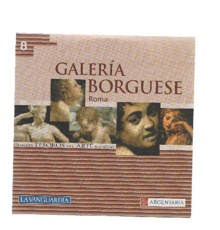 CD-Rom: Grandes Tesoros del Arte Mundial, Numero 08: GALERIA BORGUESE, Roma (La Vanguardia)