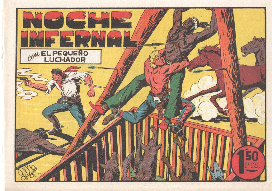 Facsimil: El Pequeño Luchador numero 020: Noche infernal