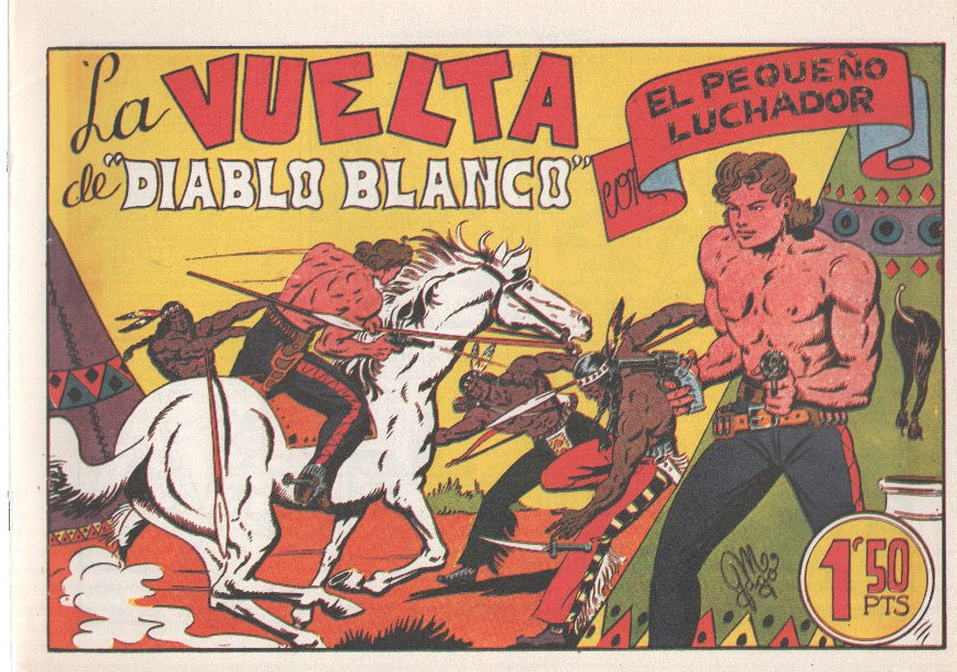 Facsimil: El Pequeño Luchador numero 023: La vuelta de Diablo Blanco