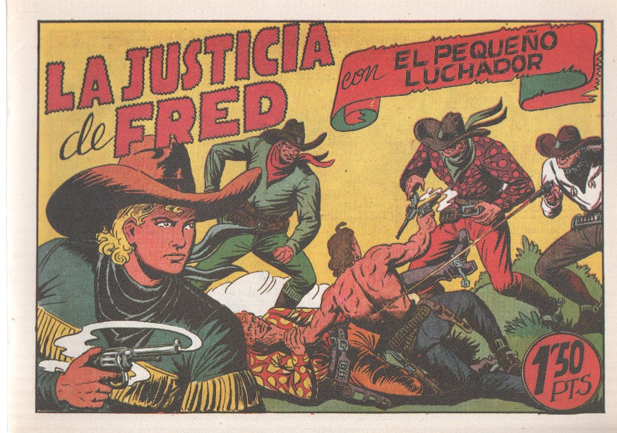Facsimil: El Pequeño Luchador numero 025: La justicia de Fred