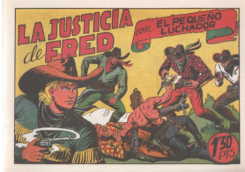 Facsimil: El Pequeño Luchador numero 025: La justicia de Fred