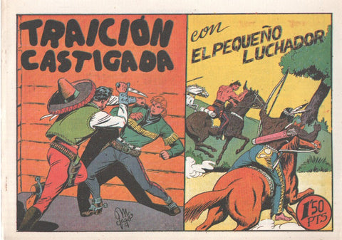 Facsimil: El Pequeño Luchador numero 026: Traicion castigada
