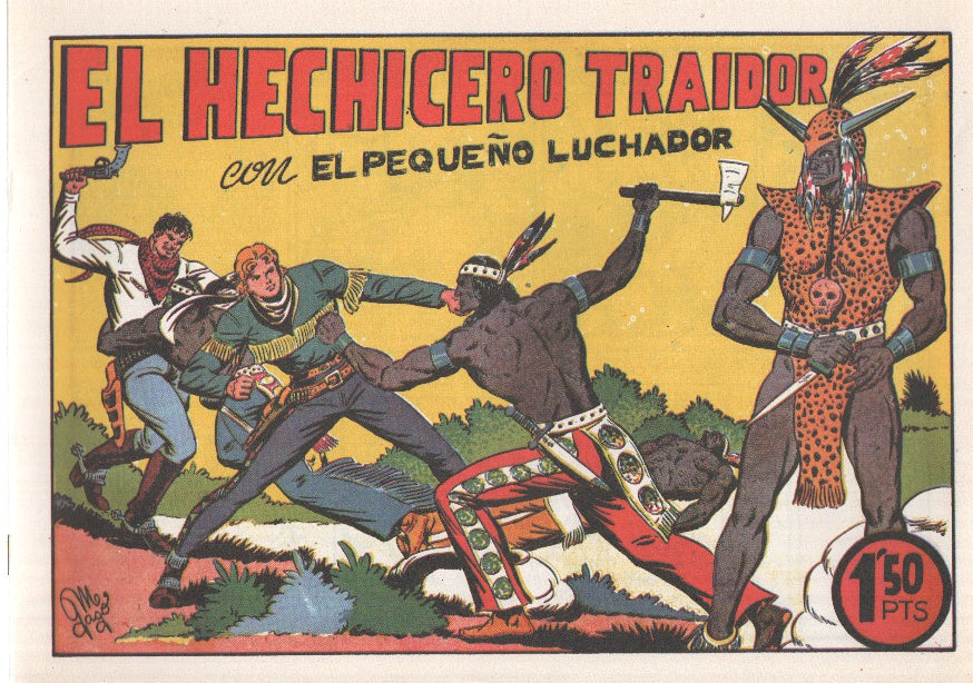 Facsimil: El Pequeño Luchador numero 027: El hechicero traidor