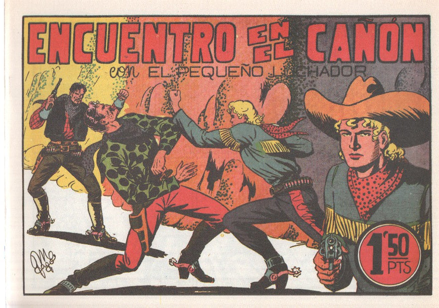 Facsimil: El Pequeño Luchador numero 029: Encuentro en el cañon