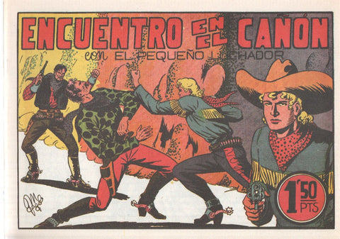 Facsimil: El Pequeño Luchador numero 029: Encuentro en el cañon