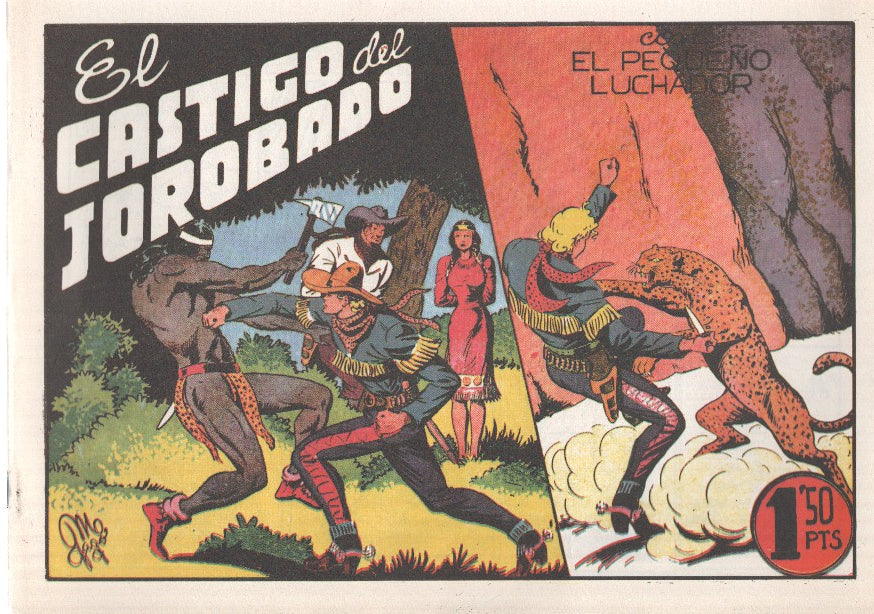 Facsimil: El Pequeño Luchador numero 030: El castigo del jorobado