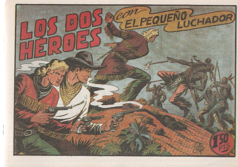Facsimil: El Pequeño Luchador numero 037: Los dos heroes