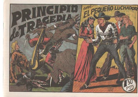 Facsimil: El Pequeño Luchador numero 038: Principio de tragedia
