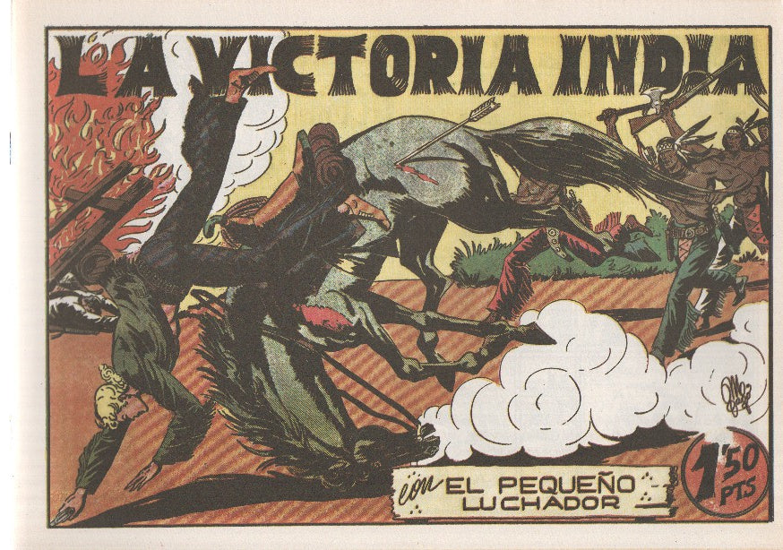 Facsimil: El Pequeño Luchador numero 042: La victoria india