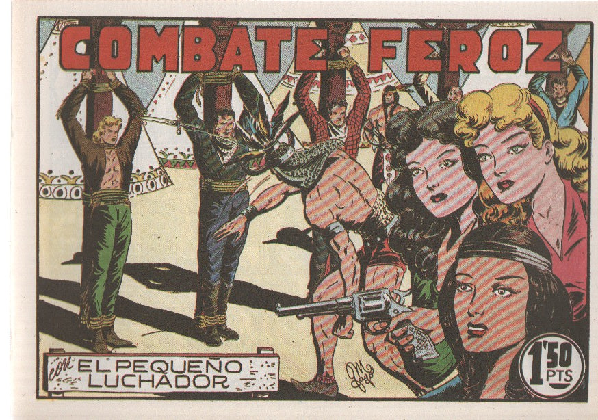 Facsimil: El Pequeño Luchador numero 043: Combate feroz