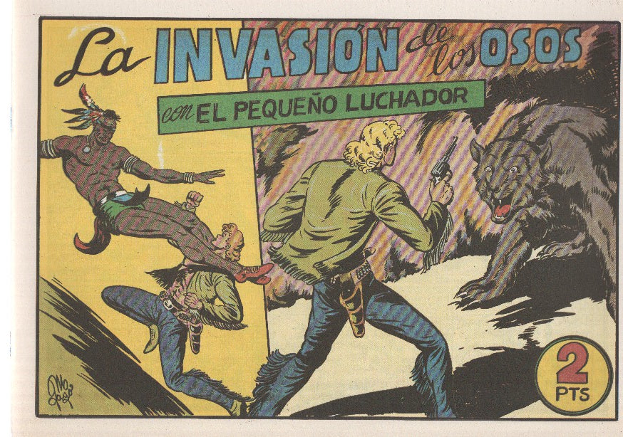 Facsimil: El Pequeño Luchador numero 049: La invasion de los osos