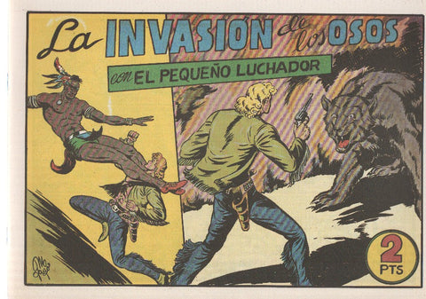 Facsimil: El Pequeño Luchador numero 049: La invasion de los osos