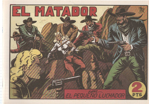 Facsimil: El Pequeño Luchador numero 051: El matador