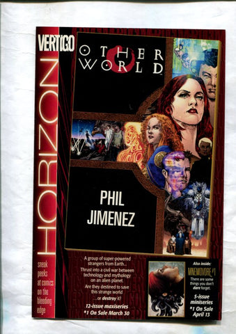 Catalogo de comics Horizon Vertigo Other World (Phil Jimenez)