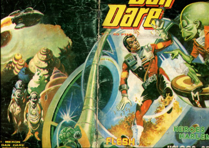 Dan Dare numero 07: Flesh, (Numerado 1 en interior cubierta)