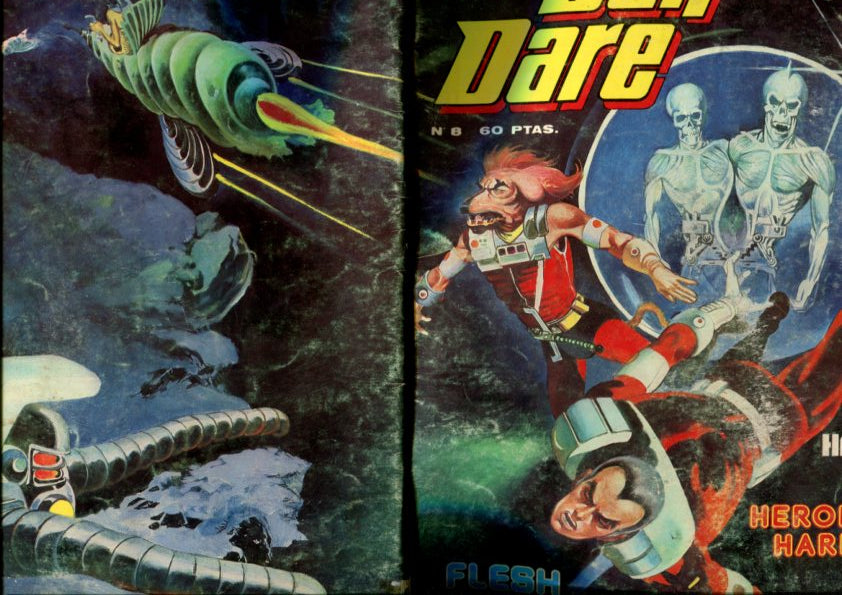 Dan Dare numero 08: Flesh, (Numerado 1 en interior cubierta)