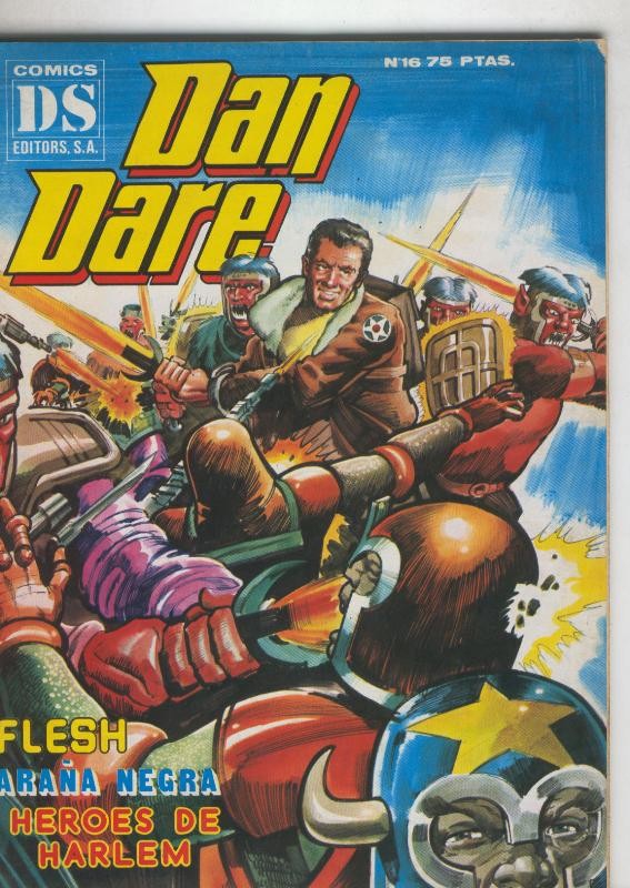 Dan Dare numero 16: Spider el hombre araña