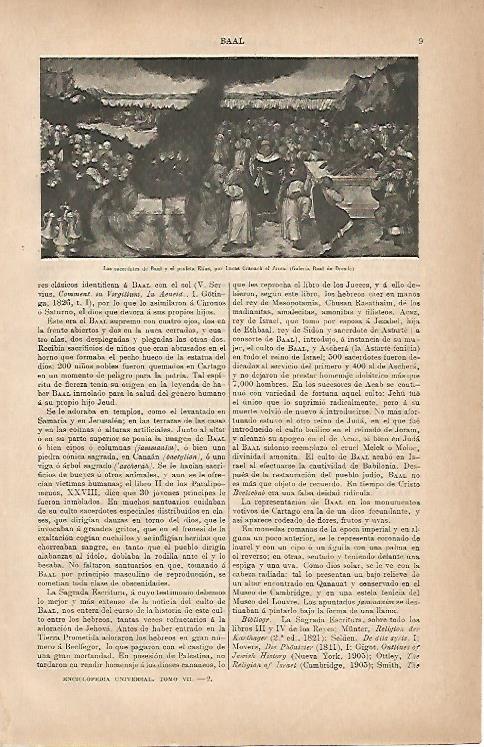 LAMINA ESPASA 9644: Los sacerdotes de Baal por Granocli