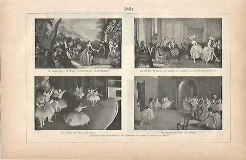 LAMINA ESPASA 9683: Pinturas de baile