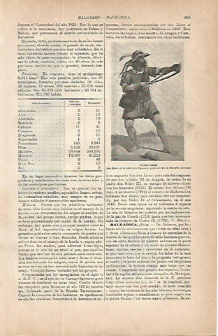 LAMINA ESPASA 9701: Hondero de Baleares