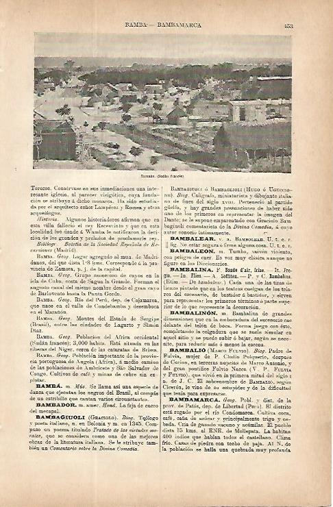 LAMINA ESPASA 9716: Vista de Bamako Sudan
