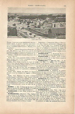 LAMINA ESPASA 9716: Vista de Bamako Sudan