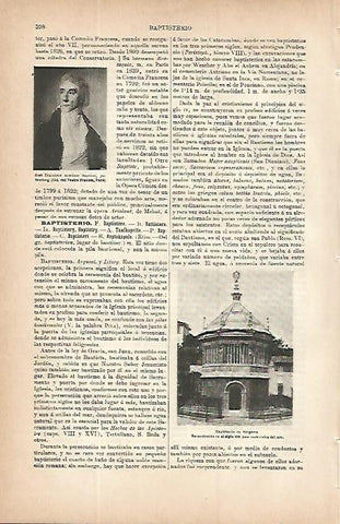 LAMINA ESPASA 9742: Baptisterio de Bergamo