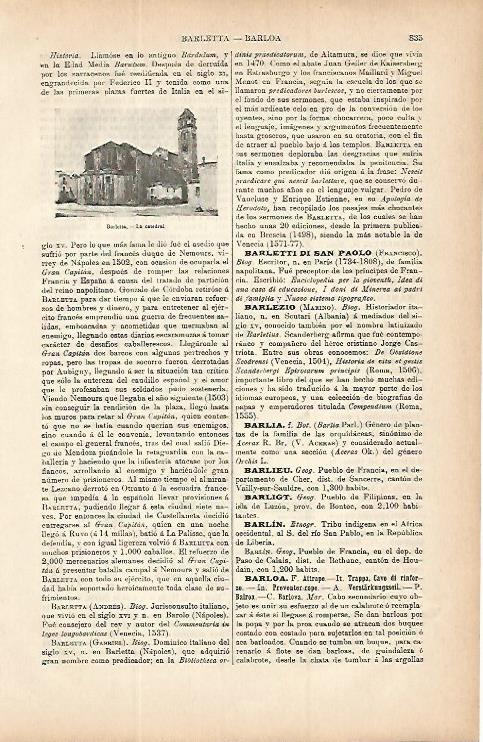 LAMINA ESPASA 9782: Catedral de Barletta Italia
