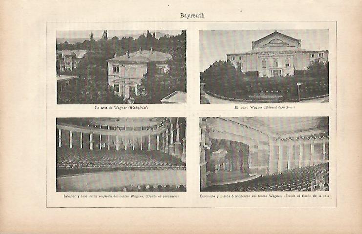 LAMINA ESPASA Alemania 9853: Bayreuth Alemania