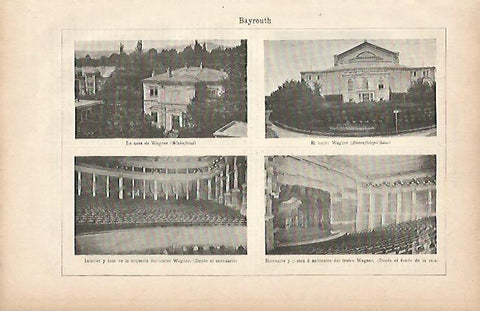 LAMINA ESPASA Alemania 9853: Bayreuth Alemania