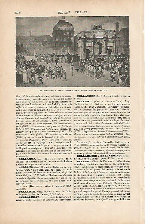 LAMINA ESPASA 9897: Una revista durante el Imperio de Napoleon por Bellange