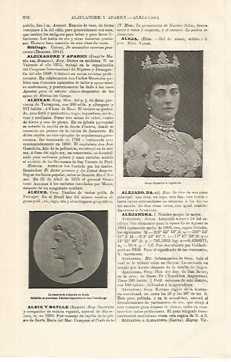 LAMINA ESPASA 9981: Reina Alejandra de Inglaterra