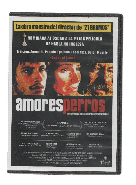 DVD-Cine: AMORES PERROS (Slim Case)