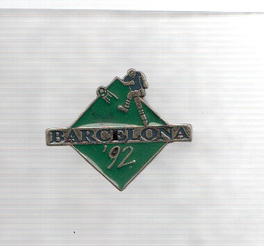 Pins: Barcelona 92, logo de futbol