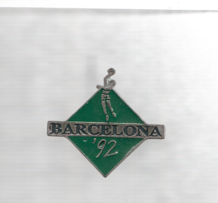 Pins: Barcelona 92, logo Basket