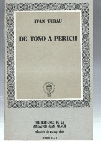 De Tono a Perich: El chiste grafico en la prensa española de la posguerra 1936-1969