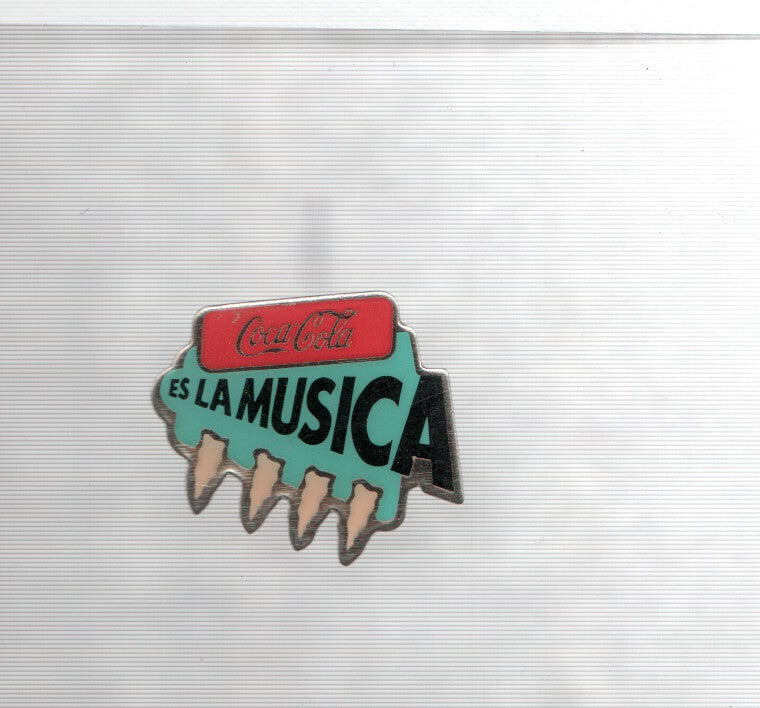 Pins: Coca Cola es la musica